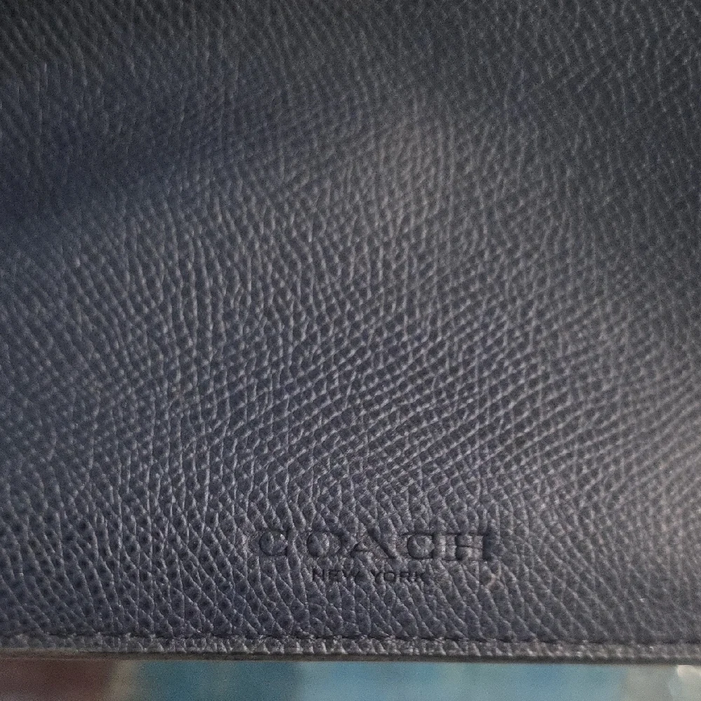 Coach sleek black
